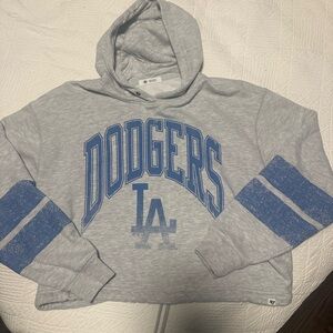 47 Brand Light Gray Pullover Hoodie